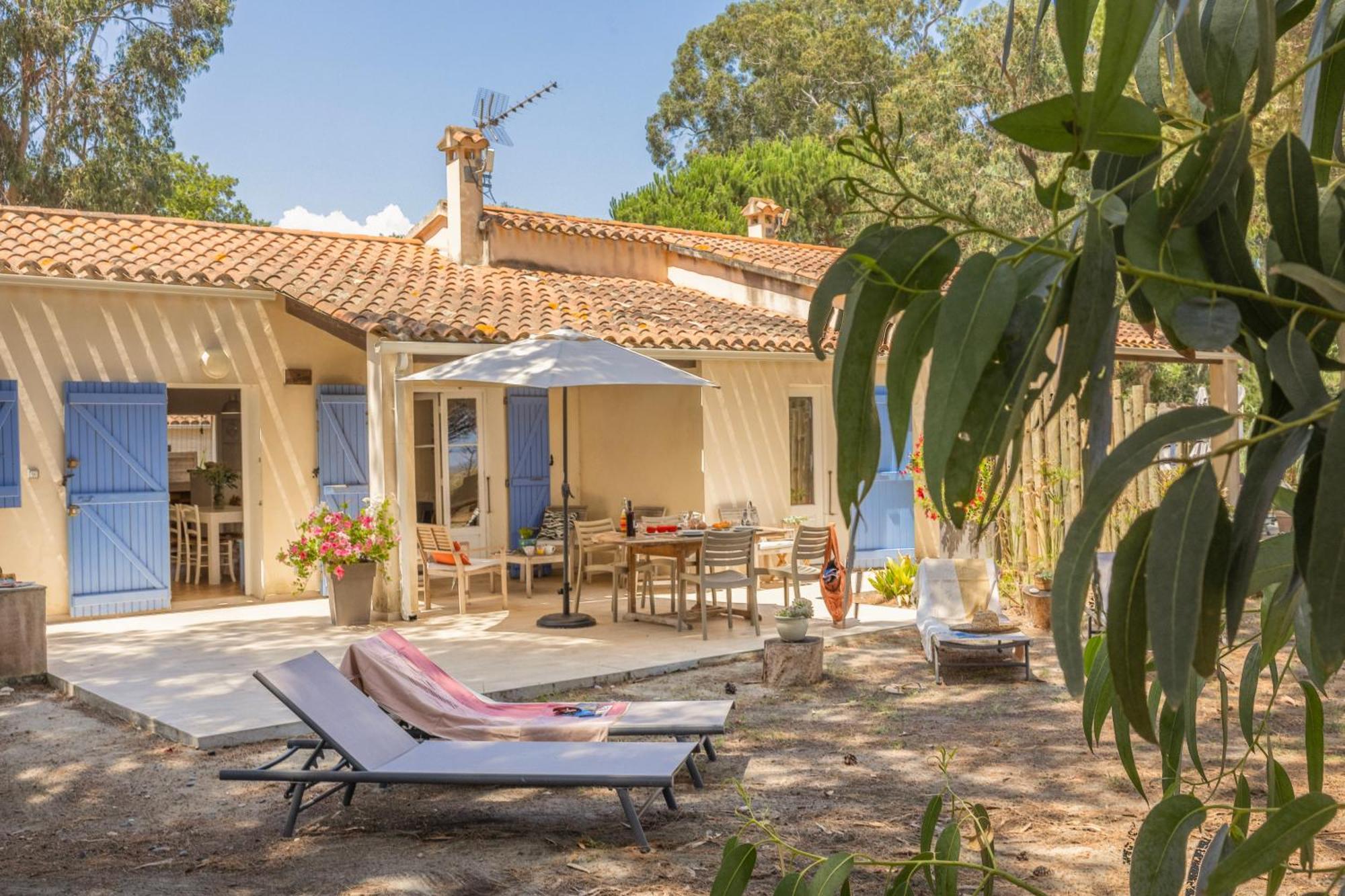 Maisons Bord De Mer- Marine De Sorbo - Gites 3 Epis Pinarellu Exteriör bild