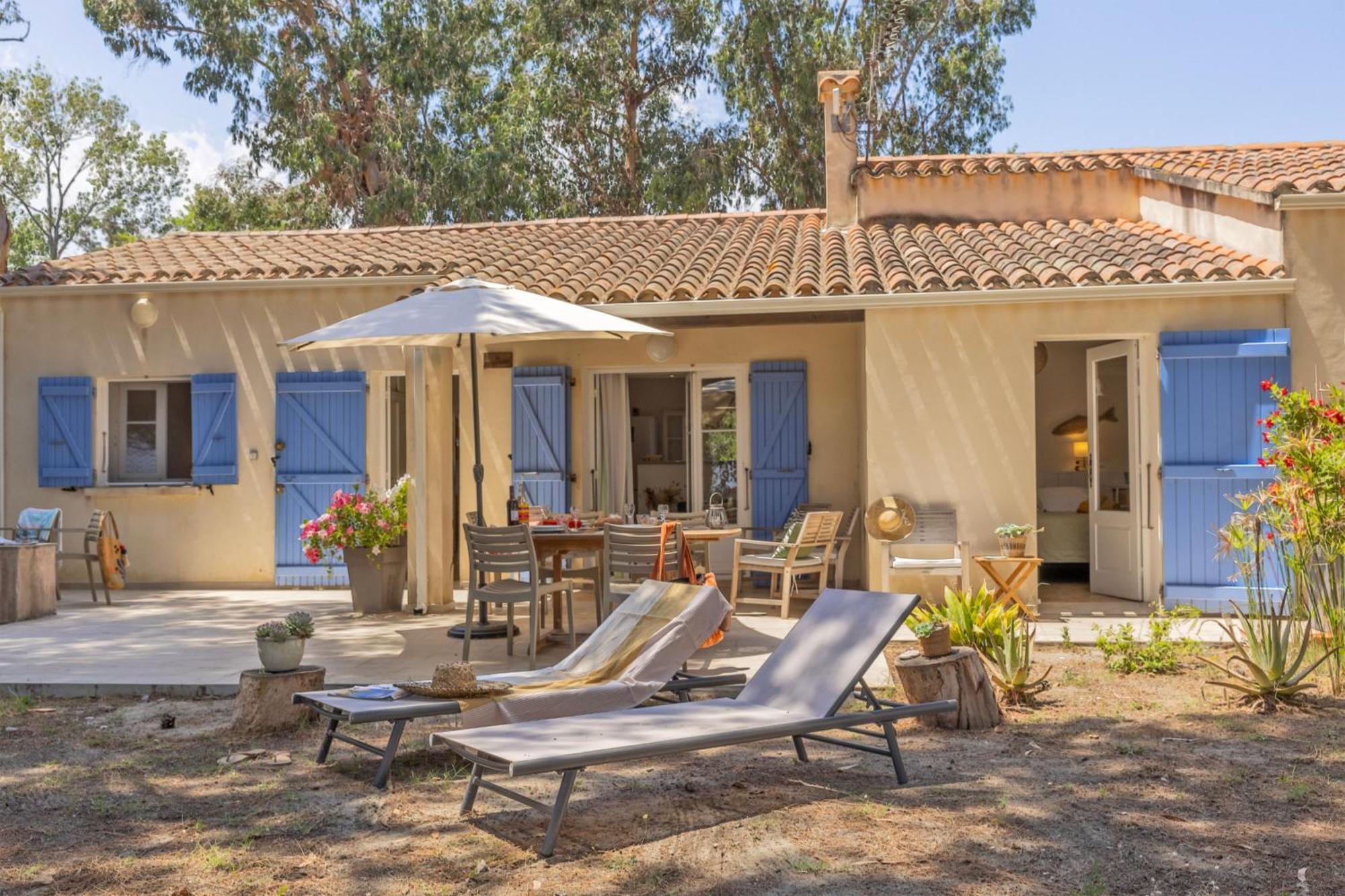 Maisons Bord De Mer- Marine De Sorbo - Gites 3 Epis Pinarellu Exteriör bild