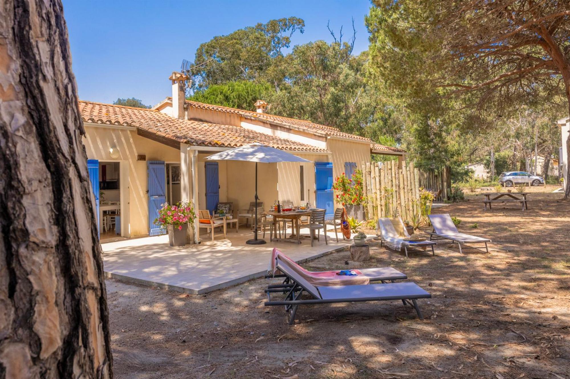 Maisons Bord De Mer- Marine De Sorbo - Gites 3 Epis Pinarellu Exteriör bild