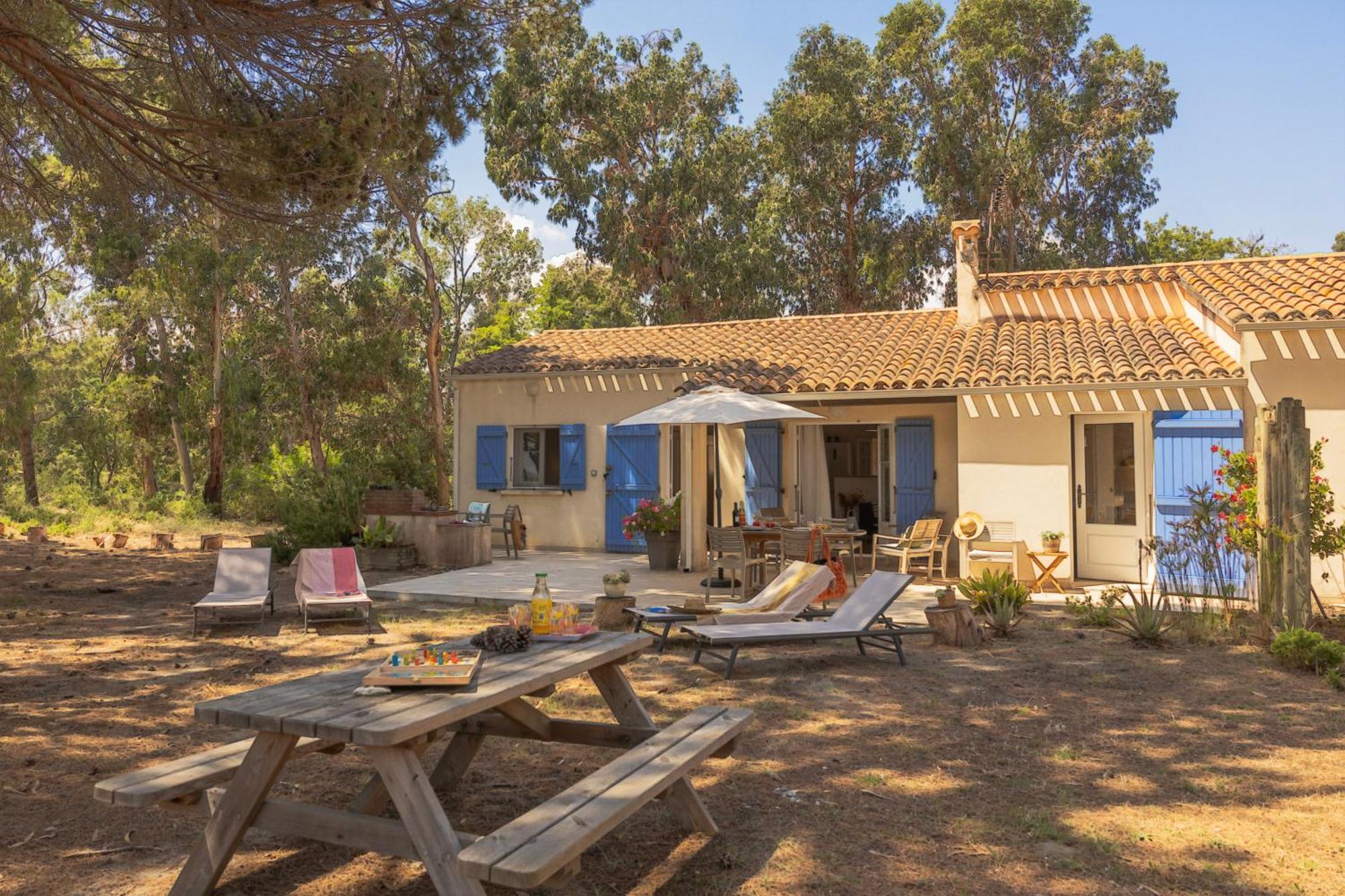 Maisons Bord De Mer- Marine De Sorbo - Gites 3 Epis Pinarellu Exteriör bild